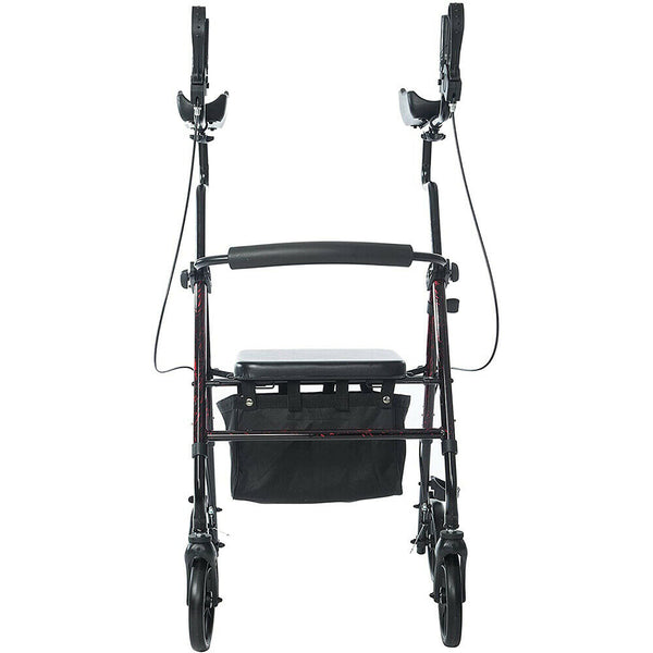 LightWeight Upright Rollator Walker w/ Seat – Generu